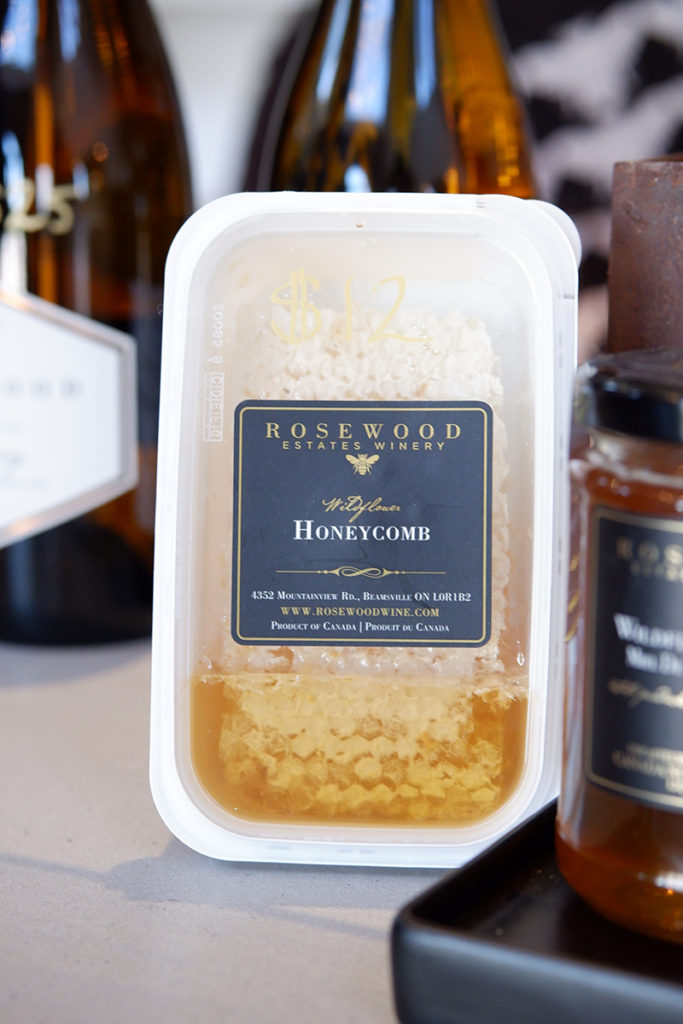 A guide to the Twenty Valley wine region: Rosewood Estates honey package 