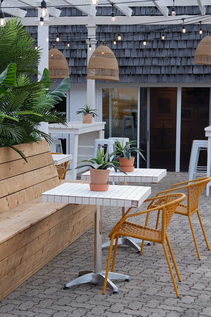 Heydays restaurant patio, June Motel, Sauble beach