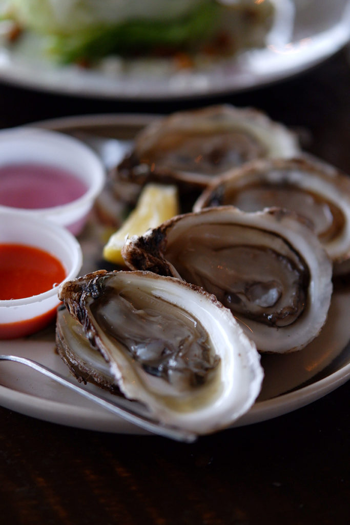 A guide to the Twenty Valley wine region: oysters at Westcott Vineyards