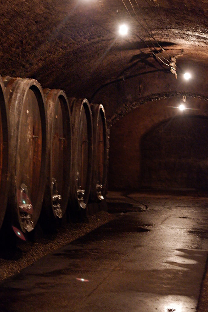 The views & flavours of the Luxembourg wine country: wine cellar underground 