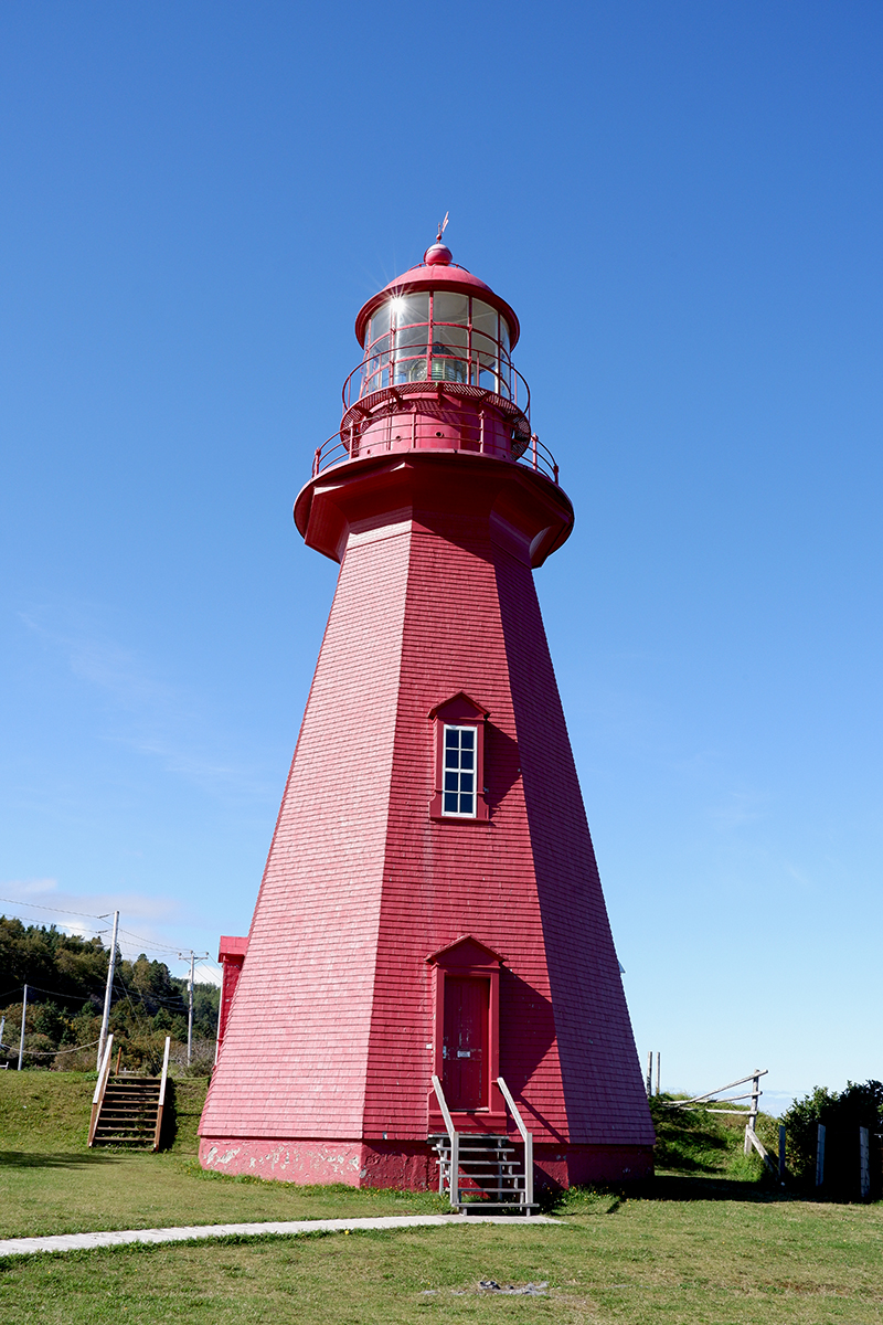 Large red lighthouse 