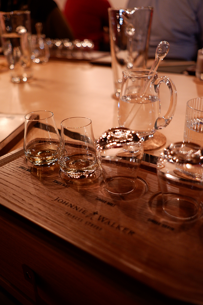 My favourite bars and restaurants in Edinburg: Johnnie Walker Princes Street cellar tasting