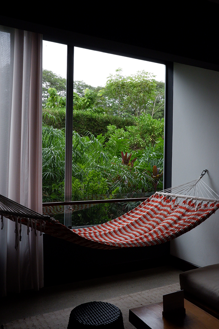 Sleep among the mangrove trees at El Mangroove Hotel, Bark Suit hammock