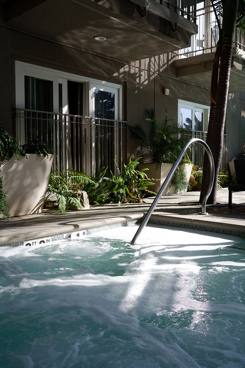 Hotel Amarano LA, jacuzzi 