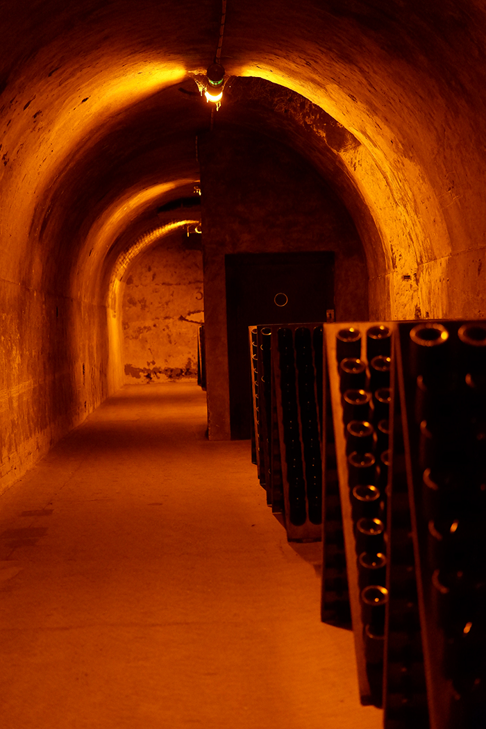 Three day Champagne itinerary, Champagne Taittinger cellar